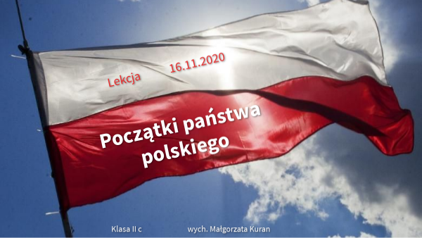 Początki państwa polskiego