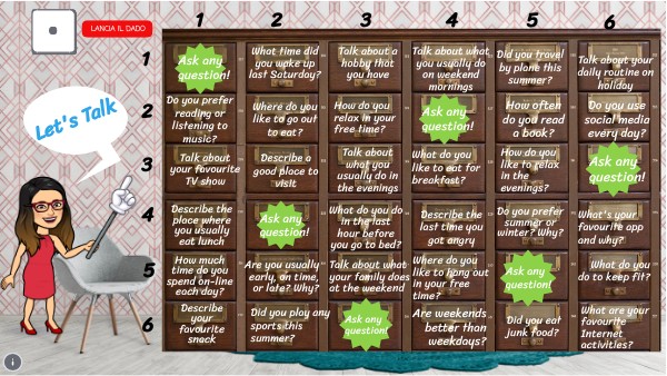 3 Let's Talk about daily activities classe 3 | Genially