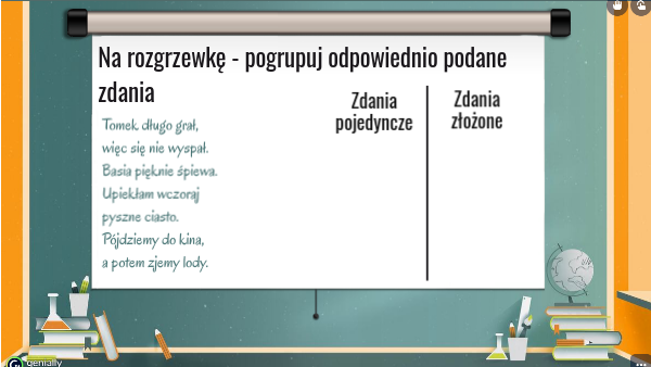 Zdania Złożone Sprawdzian 1 Gimnazjum Odpowiedzi