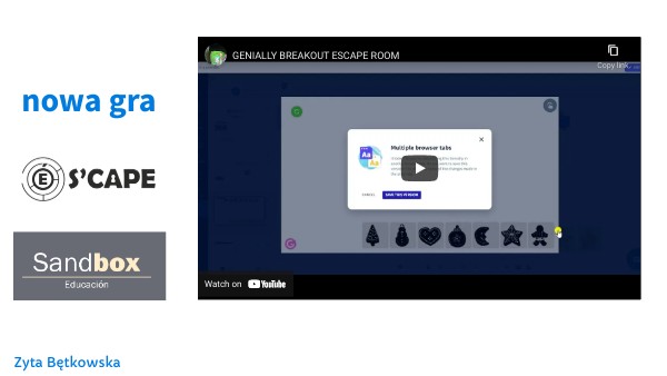 NWBJNS BREAKOUT - menu | Genially