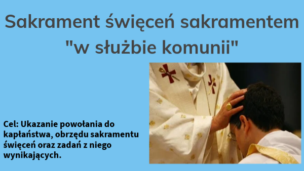 Sprawdzian Z Religii Kl 8 Sakramenty