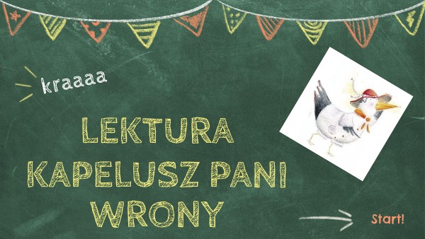 Kapelusz Pani Wrony Karta Pracy KAPELUSZ PANI WRONY