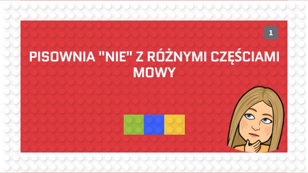 Sprawdzian Nie Z Różnymi Częściami Mowy Chomikuj view.genially.com