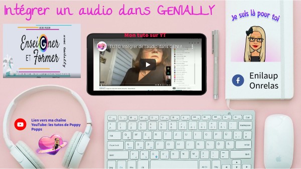 TUTO Intégrer un audio dans GENIALLY