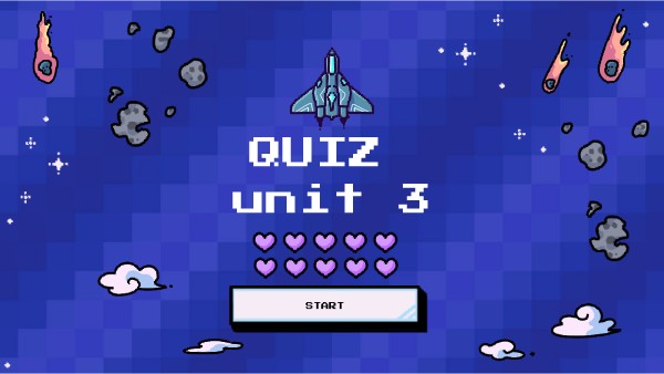 4th Quiz Unit 3 Genially