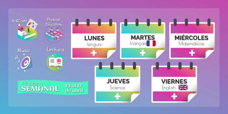 PLANNING 13/17 abril | Genially