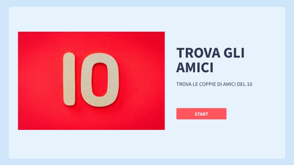 MEMORY AMICI DEL 10 | Genially
