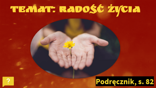 Sprawdzian Gimnazjum J.polski Radość życia Fraszki