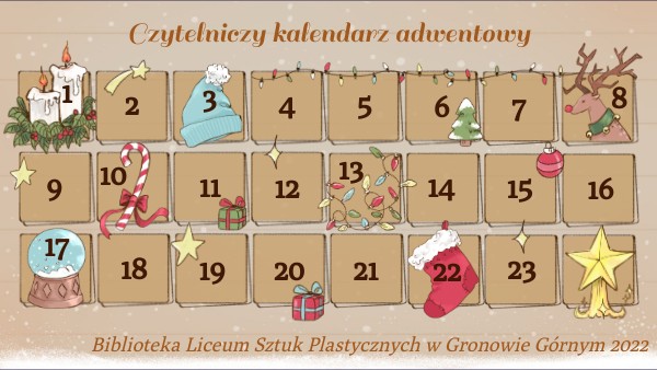 Czytelniczy kalendarz adwentowy