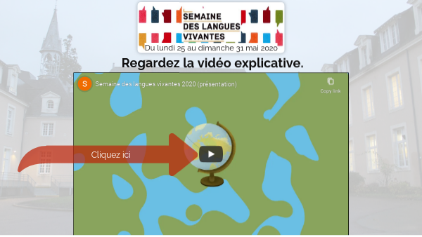 Semaine des langues vivantes 2020 | Genially