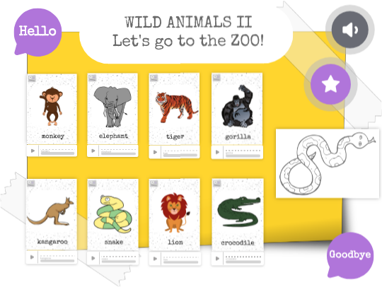 Wild Animals II (5-6 latki) | Genially