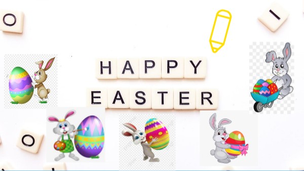 Happy Easter angielski Genially