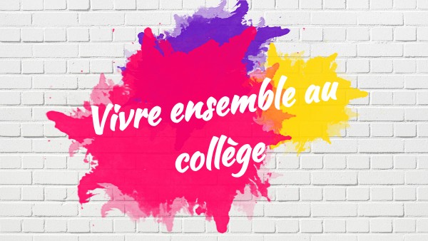 EMC. Vivre ensemble au collège