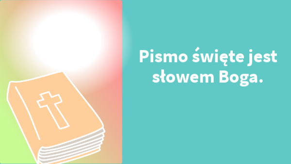 Pismo święte słowem Boga. | Genially