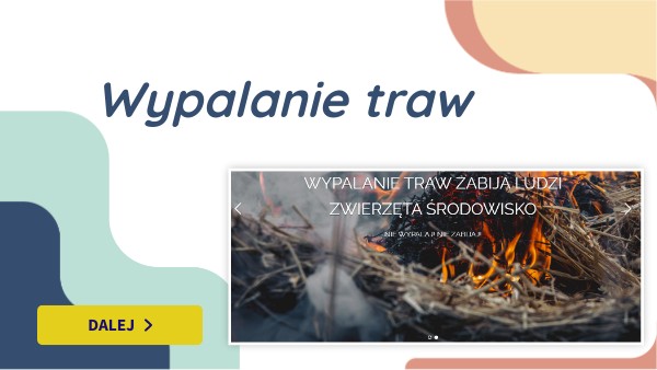 Wypalanie traw klasa 3 | Genially