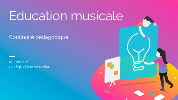6e - Séquence 3 - Séance 5 Mélodie de timbre | Genially