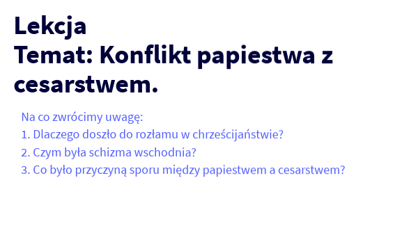 Konflikt Papiestwa Z Cesarstwem Klasa 5 Konflikt papiestwa z cesarstwem | Genially