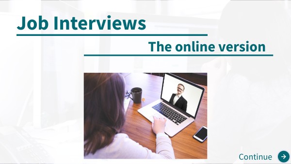 Online interviews
