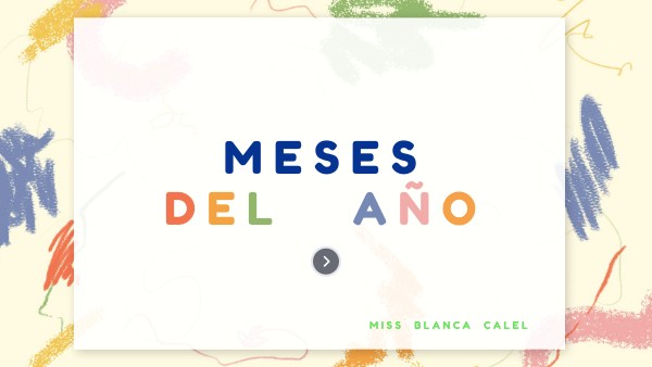 ABREVIARTURAS DE LOS MESES DEL AÑO
