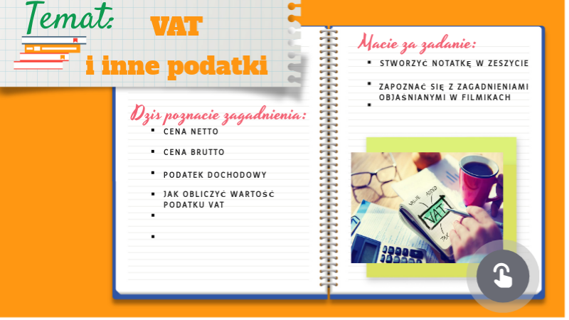 VAT i inne podatki. [8a] | Genially