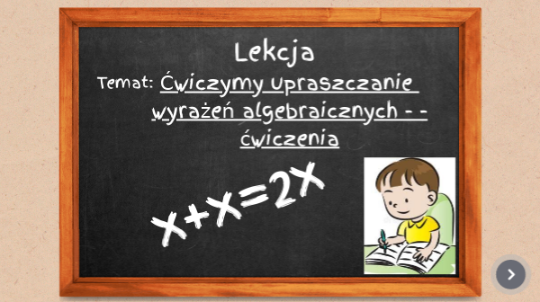 Upraszczanie wyrażeń algebraicznych-ćwiczenia. [6]