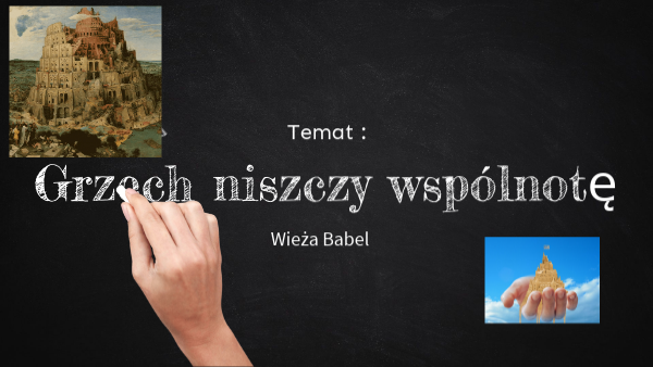 Sprawdzian Z Religii Klasa 4 Grzech Niszczy Przyjażń Z Bogiem