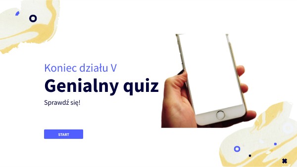 QUIZ na koniec działu V-kl.5 | Genially