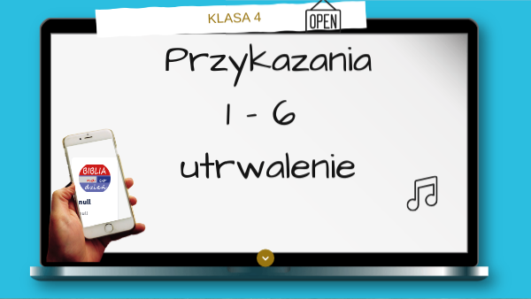 Przykazania 1-6 utrwalenie kl.4
