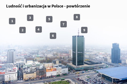 Ludność I Urbanizacja W Polsce Test Ludność i urbanizacja w Polsce - powtórzenie cz. I | Genially