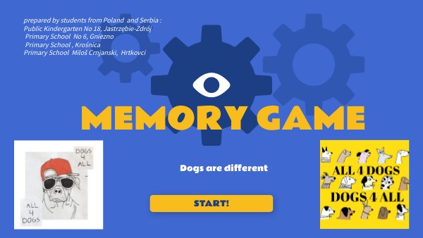 MEMORY GAME Dogs are different | Genially