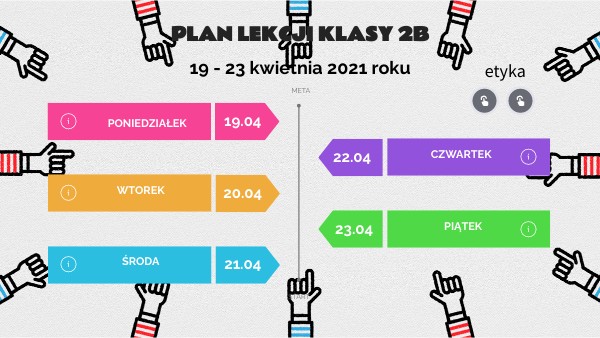 plan lekcji klasy 2b
