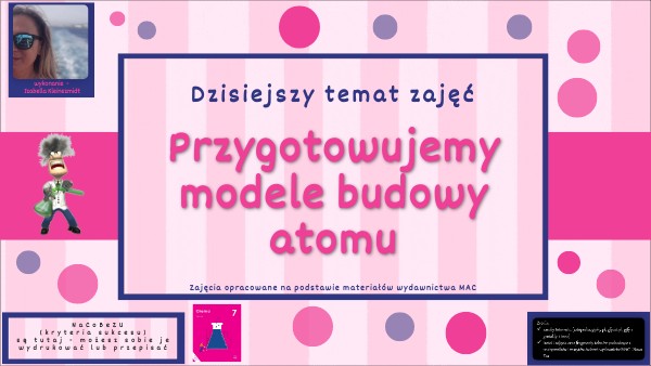 7. Modele budowy atomu