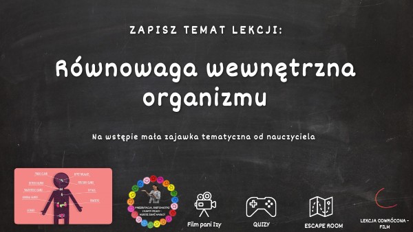 Sprawdzian Z Biologii Równowaga Wewnętrzna Organizmu