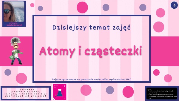 Atomy I Cząsteczki Sprawdzian Klasa 7 2019 6. Atomy i cząsteczki | Genially