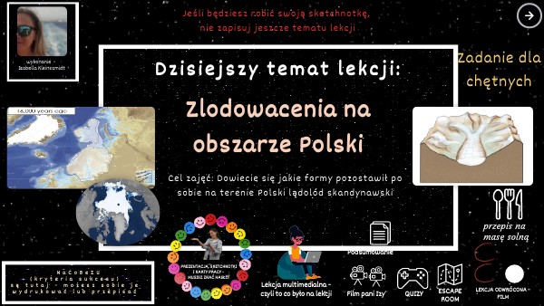 Zlodowacenia Na Obszarze Polski Klasa 7 LM. 7. Zlodowacenia na obszarze Polski