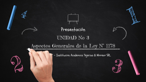 LEY 1178 - Unidad No 3 | Genially