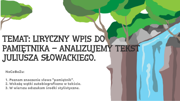 W Pamiętniku Zofii Bobrówny Genially W pamiętniku Zofii Bobrówny | Genially