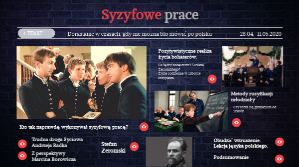 Lekcja Języka Polskiego Syzyfowe Prace Syzyfowe prace 8BSP2