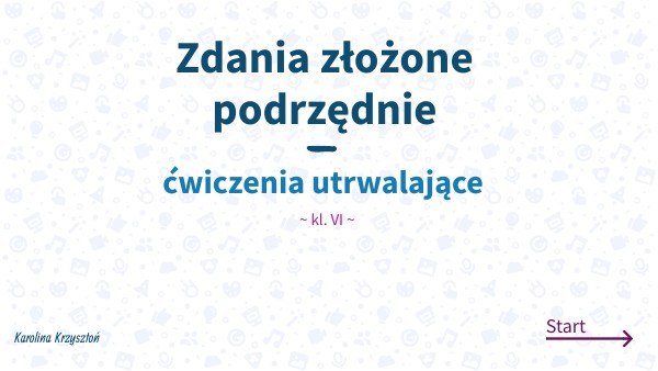 Zdania złożone podrzędnie