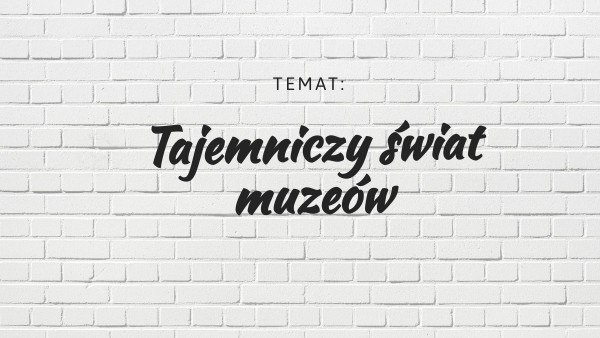 TEMAT | Genially