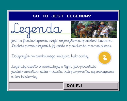 Plan Ramowy O Lechu Czechu I Rusie Legenda o Lechu, Czechu i Rusie-klasa II