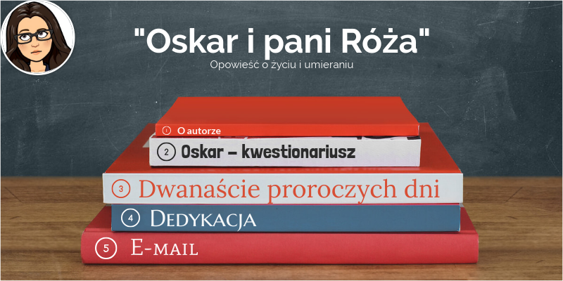 Kto Napisał Oskara I Panią Róże Oskar i pani Róża | Genially