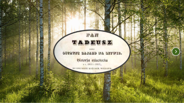 Pan Tadeusz Epilog Streszczenie Szczegółowe Pan Tadeusz - od Inwokacji do Epilogu | Genially