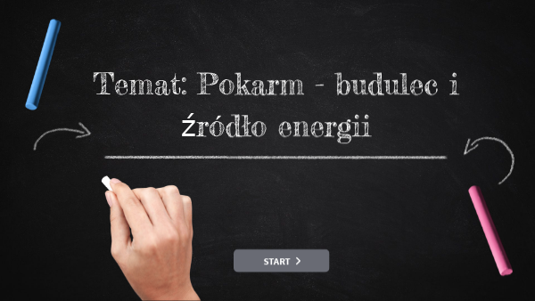 Pokarm Budulec I źródło Energii Karta Pracy kl 7 pokarm budulec i źródło energii | Genially