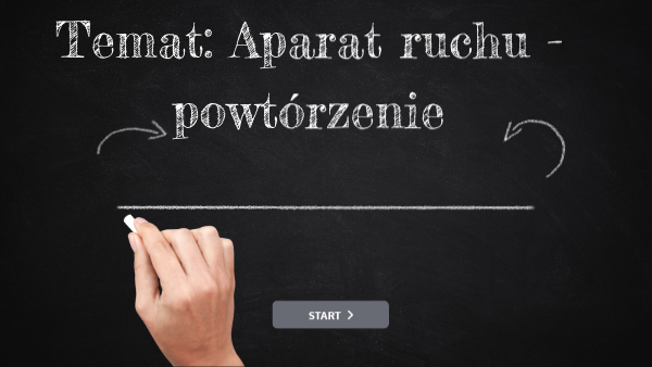 Sprawdzian Z Aparatu Ruchu Odpowiedzi Kl 7 Aparat ruchu - powtórzenie | Genially