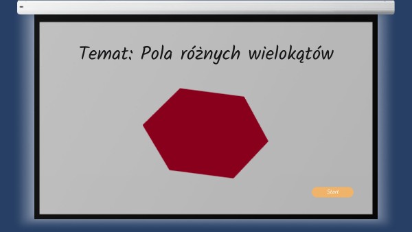 Pola różnych wielokątów