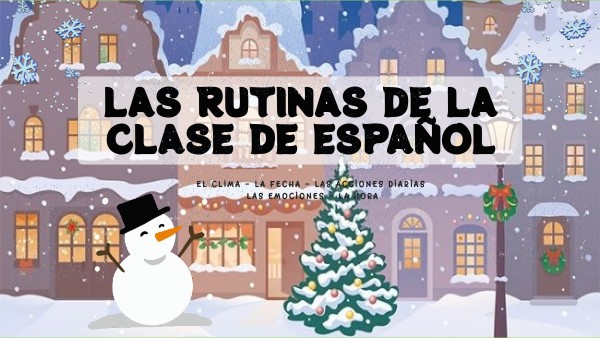 Rutinas principiante 2 | Genially