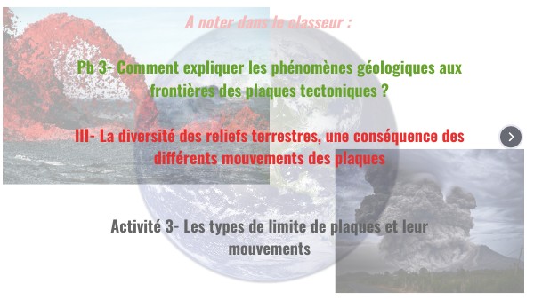 4ème-Tectonique des plaques | Genially