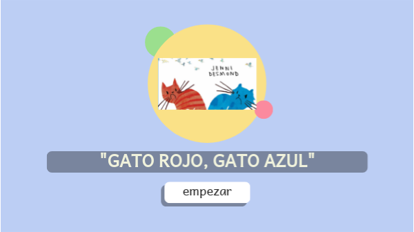 "Gato rojo, gato azul." | Genially