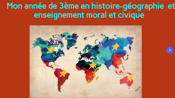 Classe de 3ème hist-géo